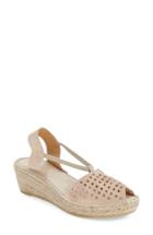 Women's Andre Assous 'corrine' Espadrille Sandal Eu - Beige
