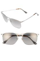 Men's Persol Evolution 58mm Polarized Aviator Sunglasses -