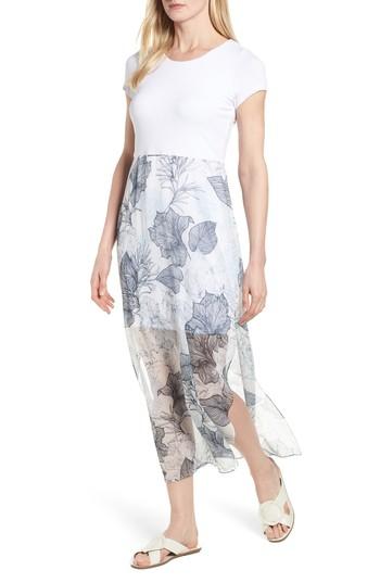 Women's Vince Camuto Island Floral Maxi Dress, Size - White