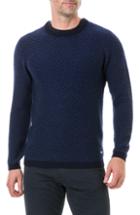 Men's Rodd & Gunn Pike's Point Merino Wool Sweater - Blue