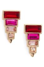 Women's Rebecca Minkoff Stacked Crystal Studs