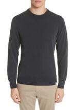 Men's Norse Projects Magnus Combed Cotton Crewneck Sweater - Blue