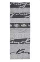 Women's Kenzo Multi Icons Cotton & Silk Scarf
