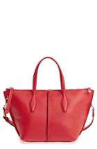 Tod's Mini Joy Leather Crossbody Bag - Red