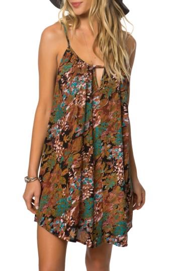 Women's O'neill Marnie Print Camisole Dress - Brown