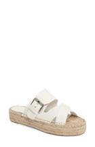 Women's Marc Fisher Ltd Venita Espadrille Sandal .5 M - Ivory