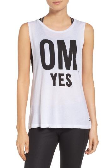 Women's Alo Flow Tank - White
