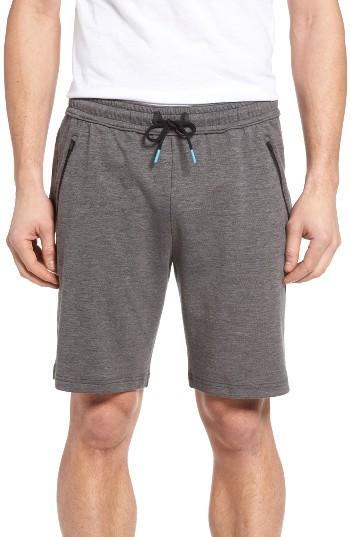 Men's Zella Magnetite Fleece Tech Shorts