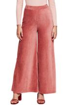 Women's Free People Bambi Wide Leg Corduroy Pants - Pink