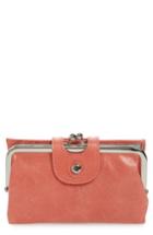Women's Hobo 'alice' Leather Wallet - Pink