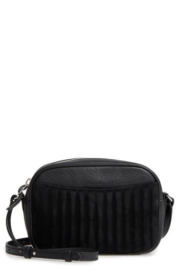 Steven Alan Ayla Leather & Quilted Suede Camera Bag -