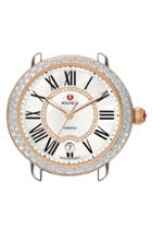 Women's Michele Serein 16 Diamond Rose Gold Plated Watch Case, 34mm X 36mm