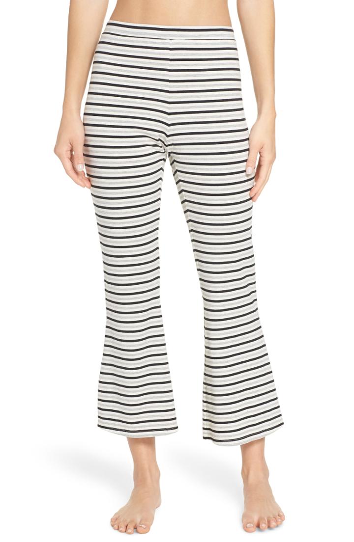 Women's Bb Dakota Flare For Drama Crop Lounge Pants
