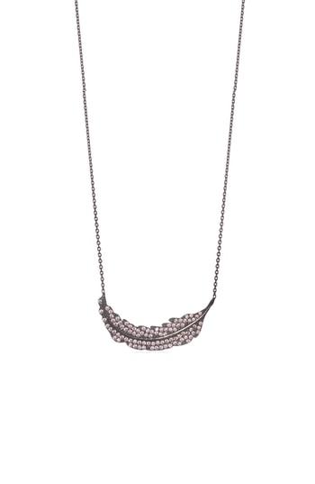 Women's Anuja Tolia Feather Crystal Necklace