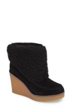 Women's Ugg Coldin Wedge Bootie .5 M - Black