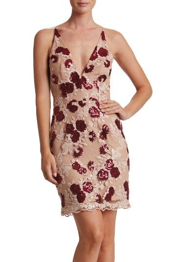 Women's Dress The Population Natalie Sequin Minidress
