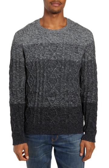 Men's Life/after/denim Voyager Slim Fit Colorblock Sweater - Grey