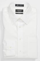 Men's Nordstrom Men's Shop Smartcare(tm) Classic Fit Solid Dress Shirt 32 - White (online Only)