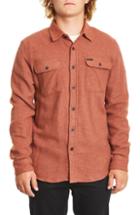 Men's Brixton Bowery Twill Work Shirt - Brown