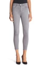 Women's L'agence High Waist Skinny Ankle Jeans - Grey
