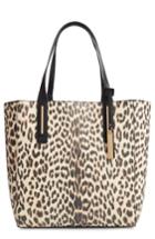Vince Camuto Fran Reversible Leather Tote - Brown