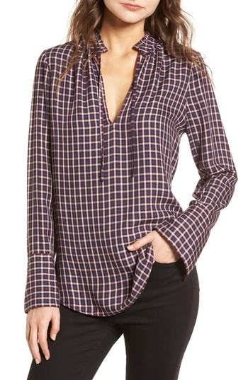 Women's Treasure & Bond Keyhole Neck Shirt