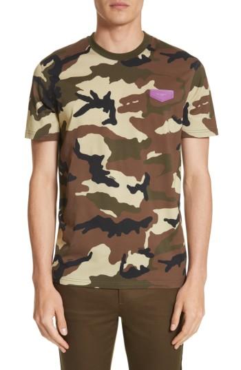 Men's Givenchy Extra Trim Fit Camo Print T-shirt