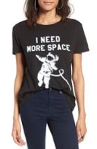 Women's Sub Urban Riot I Need More Space Graphic Tee - Black