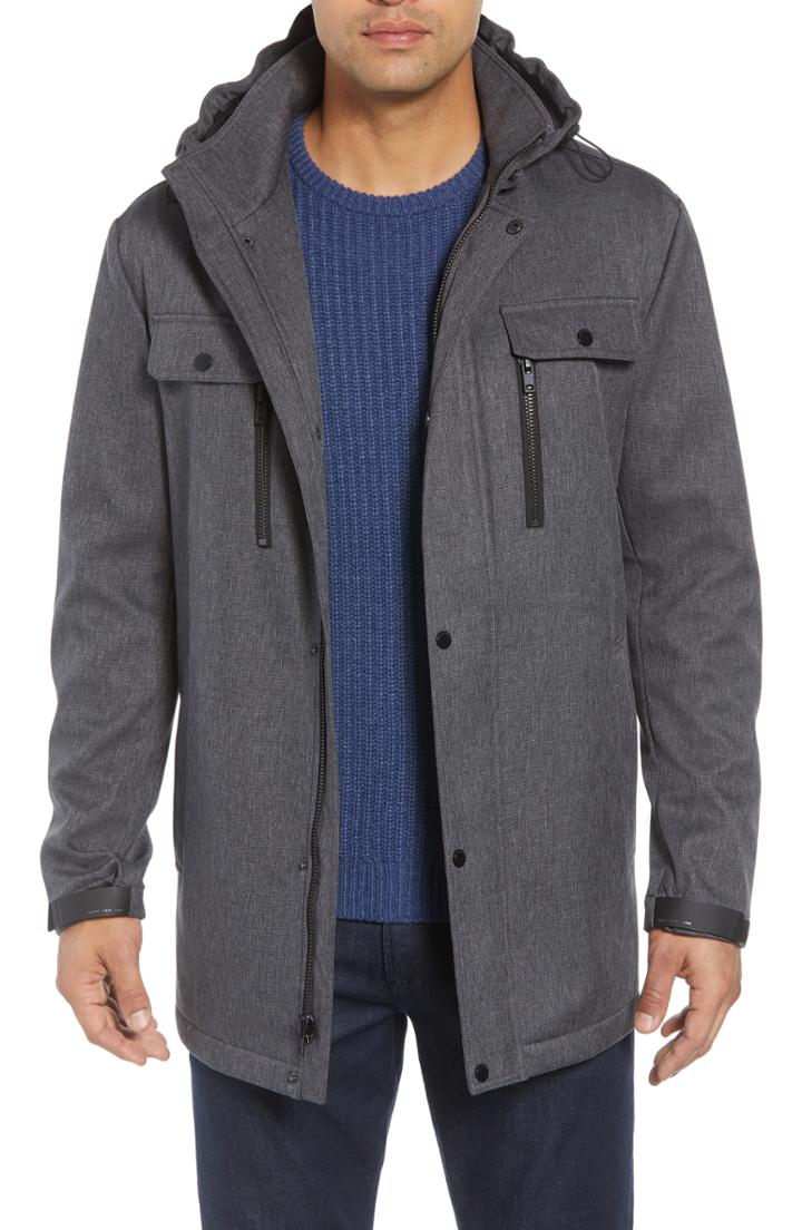 Men's Marc New York Doyle Soft Shell Jacket, Size - Black