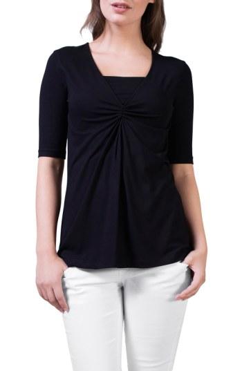 Women's Isabella Oliver 'hadlow' Maternity/nursing Top - Black