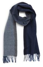 Men's Barbour Boxley Wool & Cashmere Scarf, Size - Blue