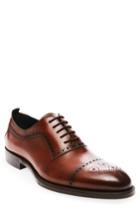 Men's Steve Madden Cerra Medallion Toe Oxford M - Brown
