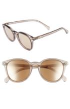 Women's Le Specs X Lumira Bandwagon 51mm Sunglasses & Candle Gift Set - Mist Copper