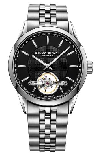 Men's Raymond Weil Freelancer Automatic Bracelet Watch, 43mm