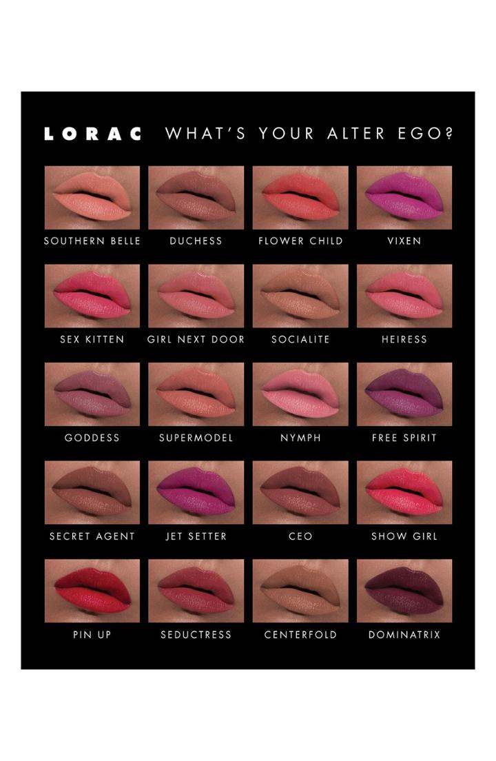 Lorac 'alter Ego' Matte Lipstick - Centerfold