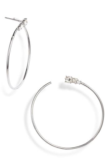 Women's Vince Camuto Crystal Hoop Earrings