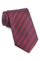 Men's John Varvatos Star Usa Stripe Silk Tie, Size - Pink