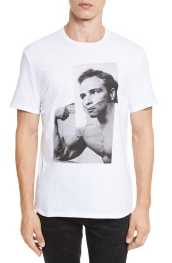 Men's Neil Barrett Nick Cave Graphic T-shirt - White