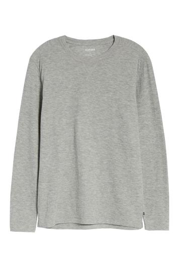 Men's Bonobos Slim Fit Ribbed Double Face T-shirt - Grey