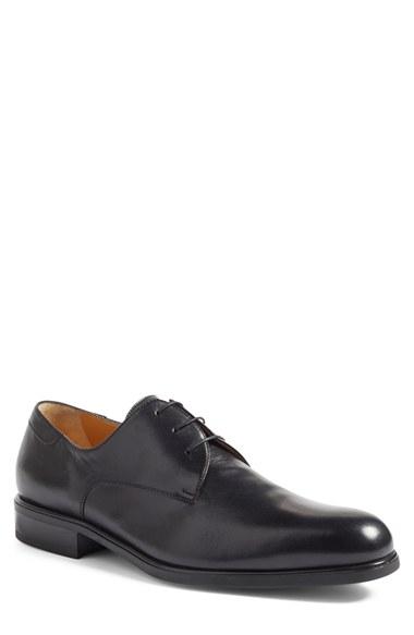 Men's A. Testoni Plain Toe Derby