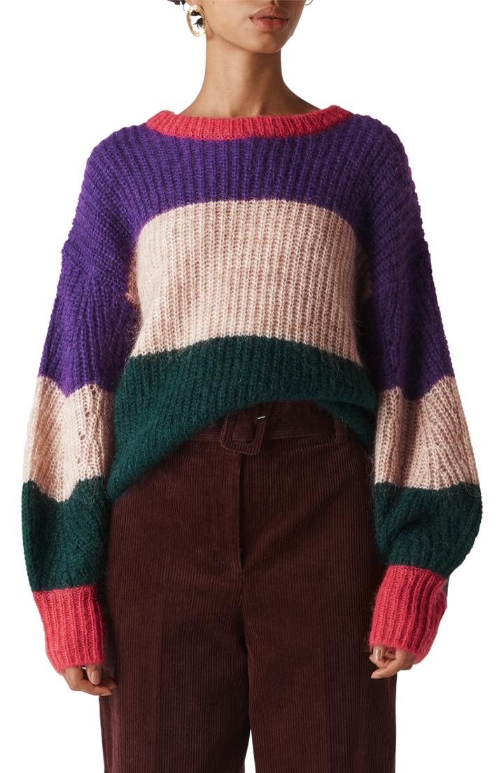 Women's Whistles Stripe Knit Pullover