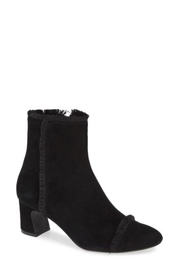 Women's Vaneli Danzing Fringe Bootie .5 M - Black