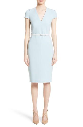 Women's Max Mara Teorema Belted Sheath Dress