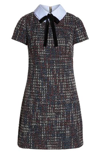 Women's 1901 Tweed Shift Dress - Black