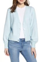 Women's Vero Moda Front Button Cardigan - Blue