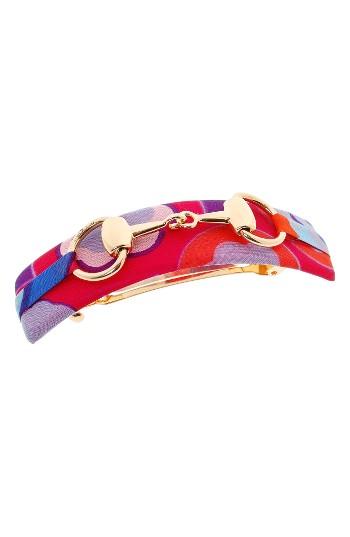 L. Erickson 'bit' Barrette, Size - Pink