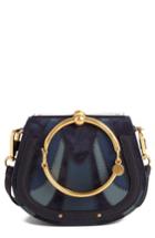 Chloe Small Nile Bracelet Leather Saddle Bag -
