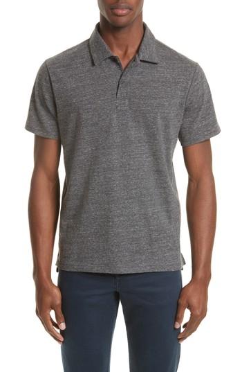 Men's Rag & Bone Heathered Jersey Polo