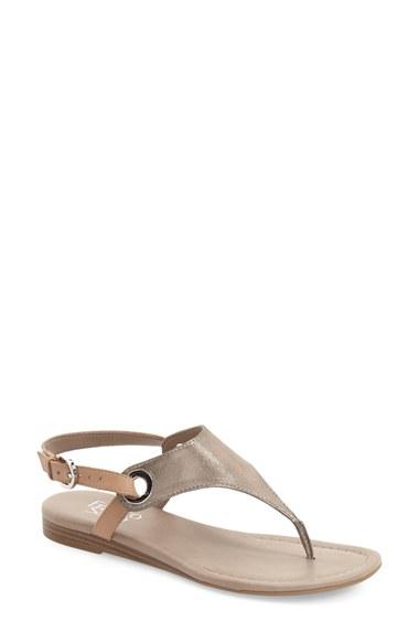 Women's Franco Sarto 'grip' Sandal M - Grey