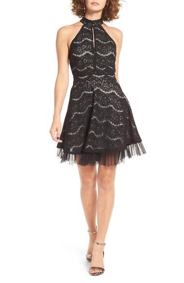 Women's Fire Lace Fit & Flare Dress